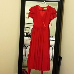 Rachel Parcell red dress